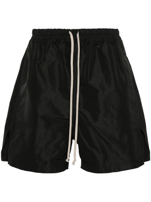 Black lightweight pocket short Rick Owens | RU01D3397FK09